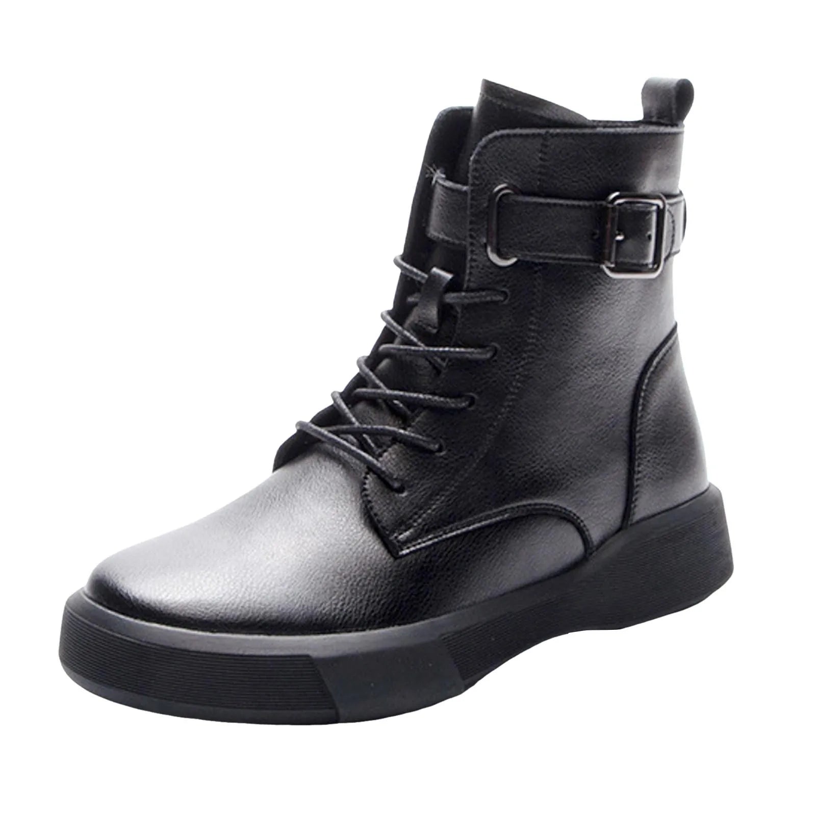 Clémence – Bottines Pointues en Toile avec Ceinture Rétro - Paris Aura