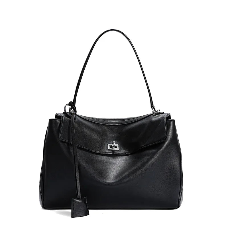 Sac fourre-tout en cuir à bandoulière Rodeobag pour femme, grande capacité, de qualité supérieure - Paris Aura