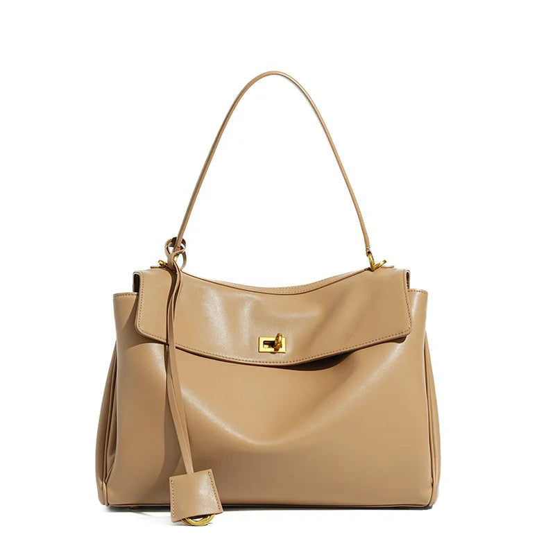 Sac fourre-tout en cuir à bandoulière Rodeobag pour femme, grande capacité, de qualité supérieure - Paris Aura