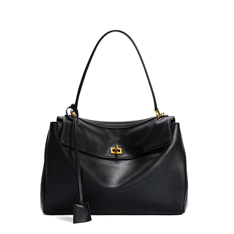 Sac fourre-tout en cuir à bandoulière Rodeobag pour femme, grande capacité, de qualité supérieure - Paris Aura