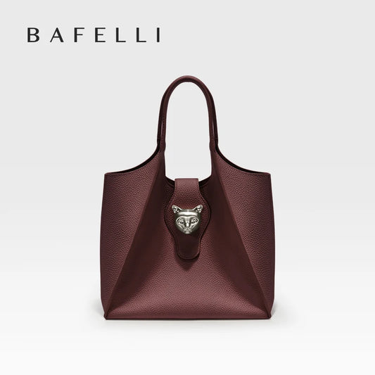 BAFELLI Sac à Main & Tote en Cuir Véritable - Paris Aura