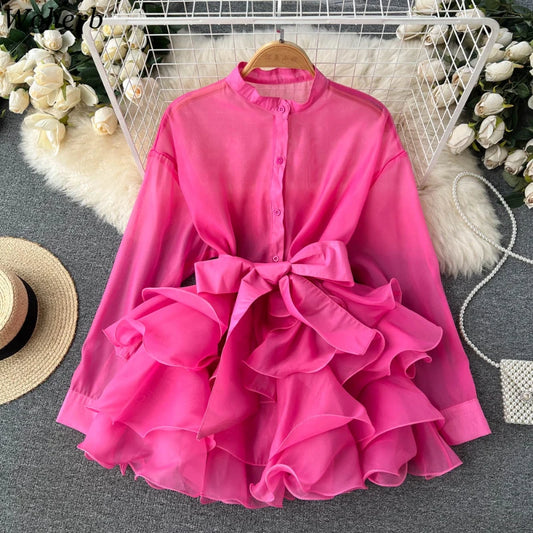 Blouse à Volants Élégante – Style Vintage & Féminin Assumé - Paris Aura