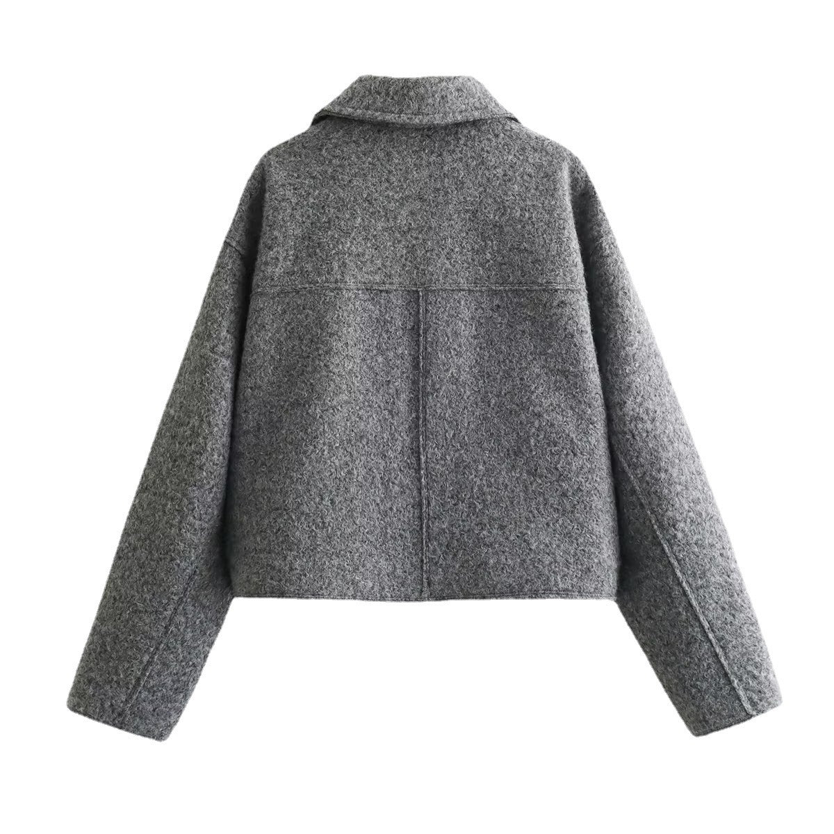 Veste Courte "Polo Chic" : Laine et Perles pour l'Automne-Hiver - Paris Aura