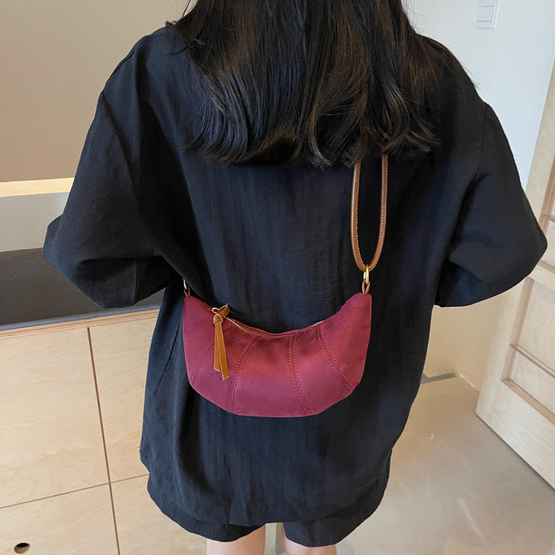Sac Bandoulière Femme – Forme Dumpling Chic & Tendance - Paris Aura