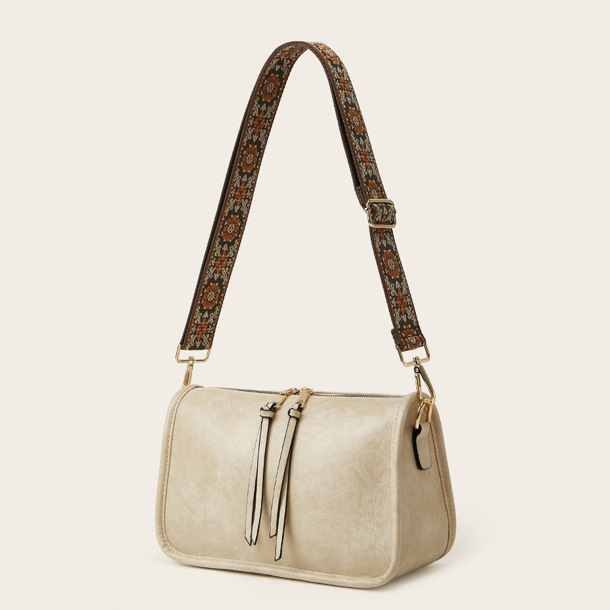 Élodie – Sac Fourre-Tout Bohème à Bandoulière Large - Paris Aura