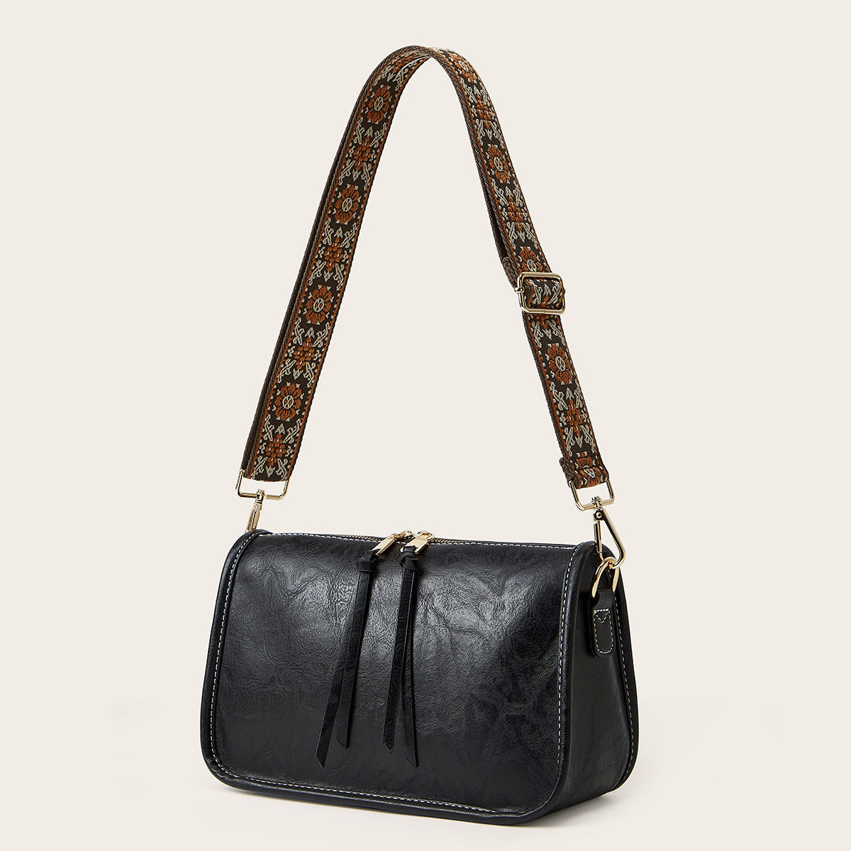 Élodie – Sac Fourre-Tout Bohème à Bandoulière Large - Paris Aura
