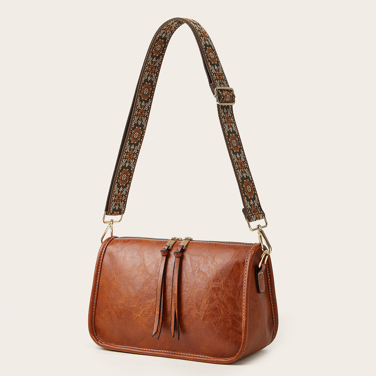 Élodie – Sac Fourre-Tout Bohème à Bandoulière Large - Paris Aura