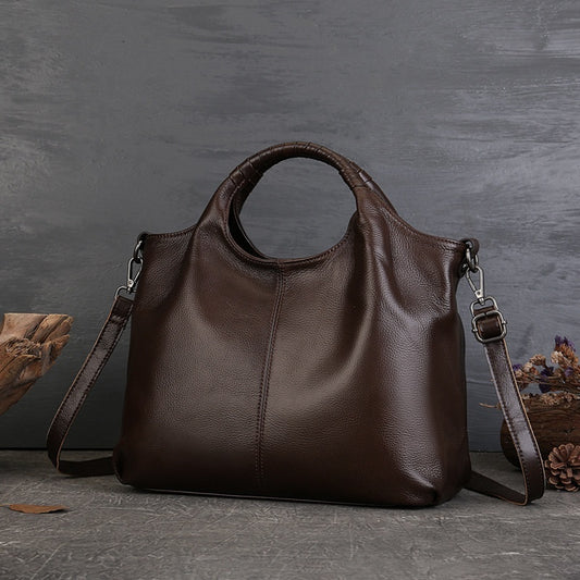 Sac Tote Vintage Femme – Cuir Véritable Haut de Gamme - Paris Aura